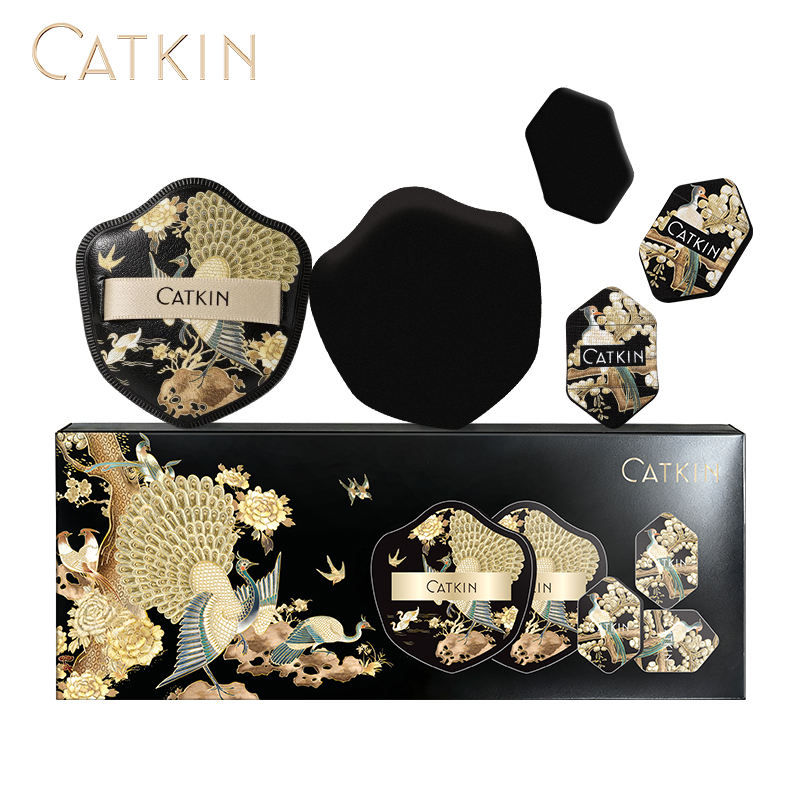 Beauty Makeup Blender - CATKIN พัฟแต่งหน้าหนาพิเศษ ขนาดใหญ่ สำหรับคอนซีลเลอร์ รองพื้น ฟองน้ำแต่งหน้า