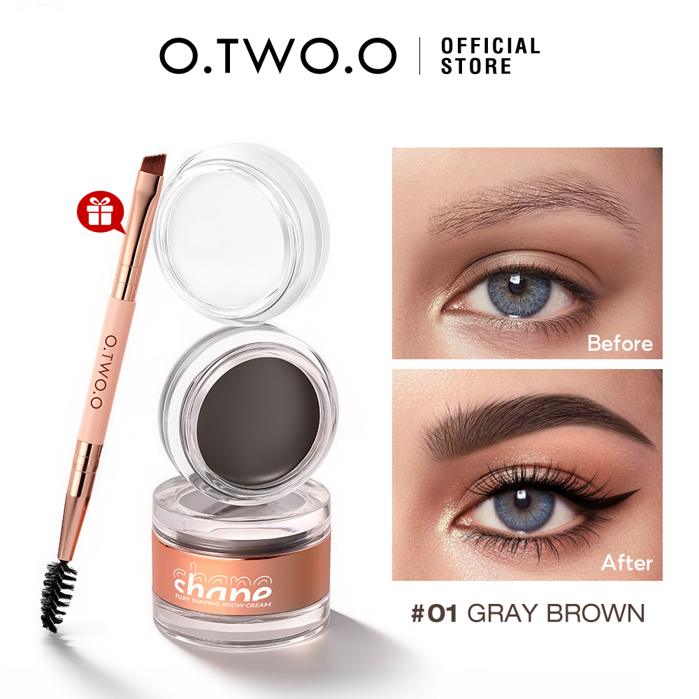 O.TWO.O 2 in 1 โพเมดเขียนคิ้ว  - Bb Cream Tinted บทวิจารณ์และราคา