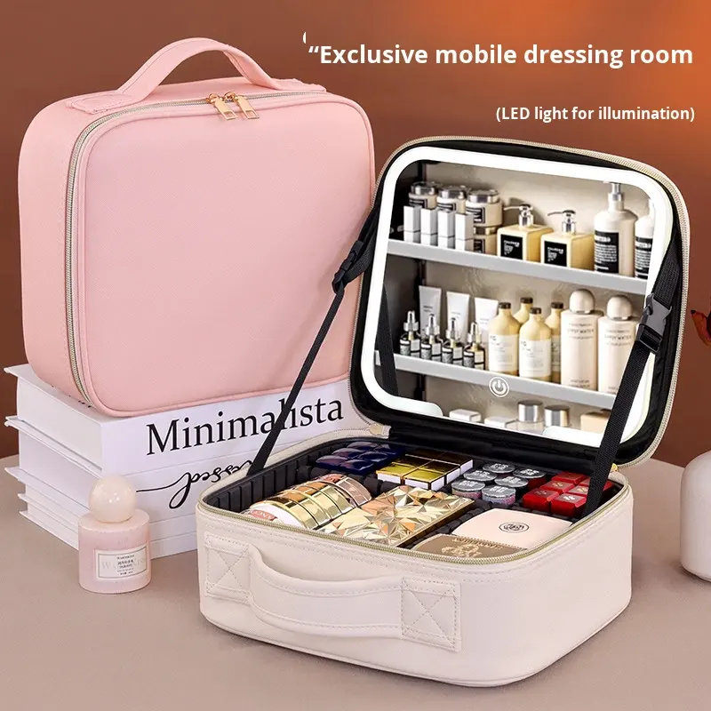 กระเป๋าเครื่องสำอางผู้หญิงขนาด - Beauty Makeup Case บทวิจารณ์และราคา