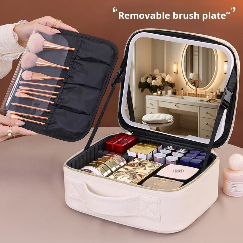 กระเป๋าเครื่องสำอางผู้หญิงขนาด - Beauty Makeup Case บทวิจารณ์และราคา