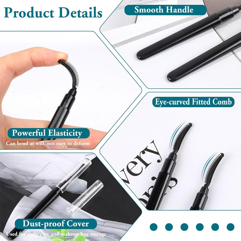 แปรงปัดขนตาซิลิโคน แปรงปัดคิ้ว - Beauty Makeup Background บทวิจารณ์และราคา
