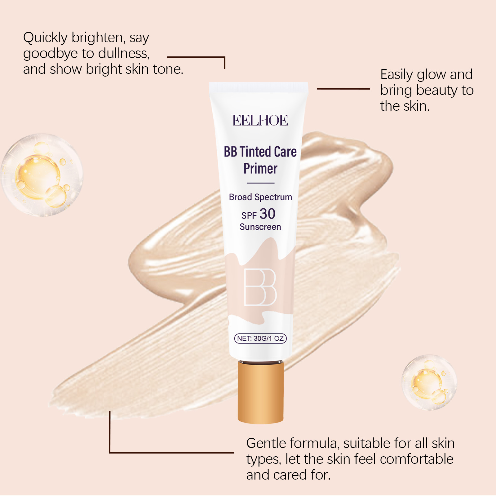 Tinted บีบีครีม SPF 30 Full Co - Bb Cream Tinted บทวิจารณ์และราคา