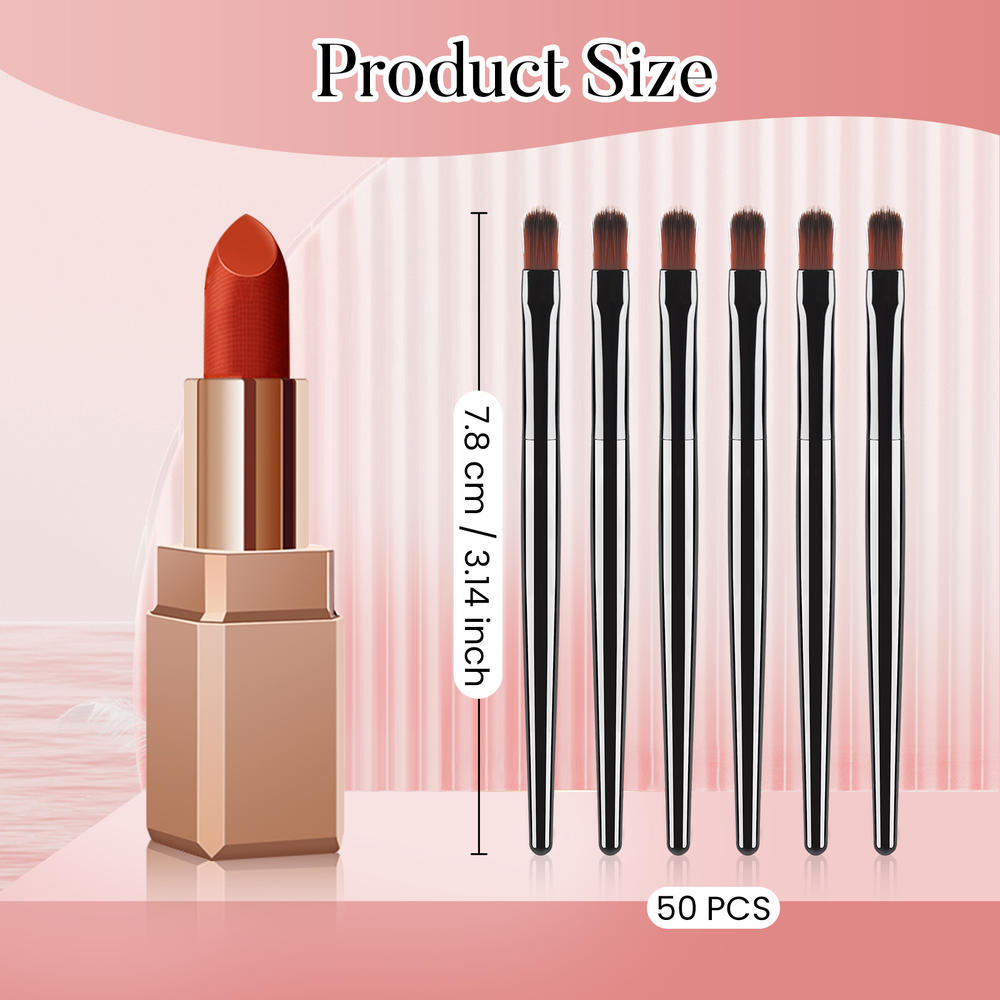 50/100 ชิ้นชุดแปรงทาปากแบบใช้แ - Beauty Makeup Background บทวิจารณ์และราคา