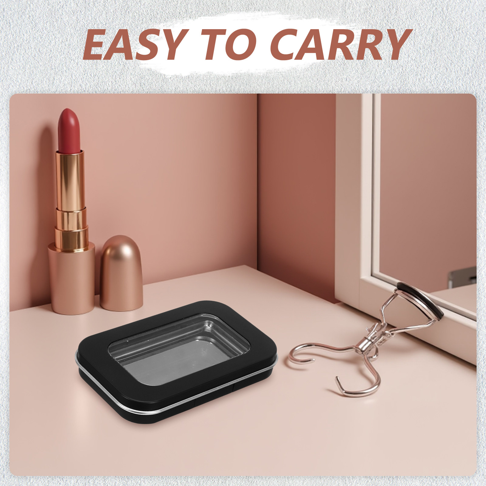 กล่องเครื่องสำอางพกพา ตลับลิปส - Beauty Makeup Case บทวิจารณ์และราคา