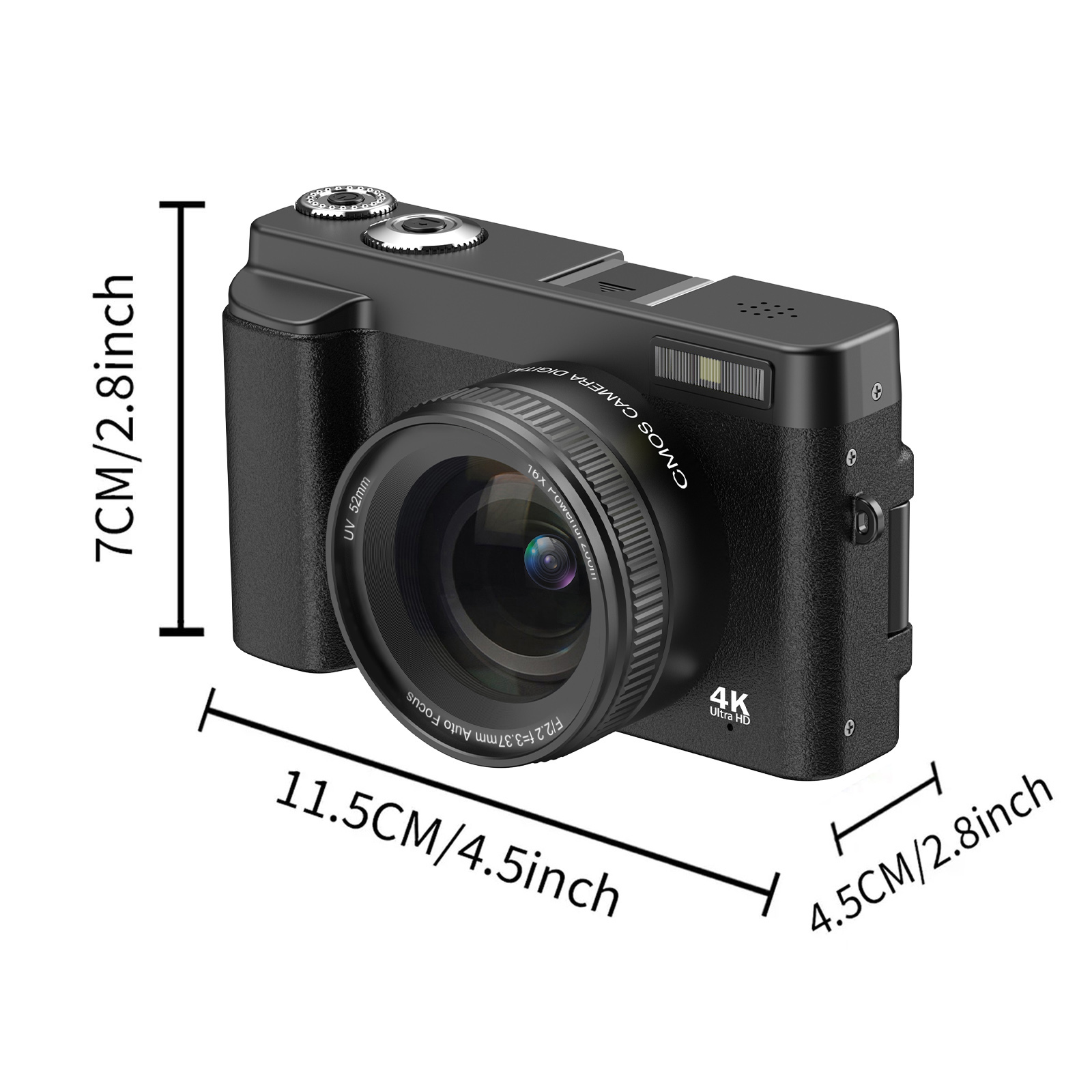 STUOGYUM 4K Vlogging กล้อง 48M - Beauty Makeup Camera บทวิจารณ์และราคา