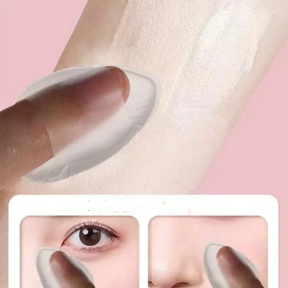 1/2 ชิ้นฟองน้ำแต่งหน้าซิลิโคนโ - Beauty Makeup Blender บทวิจารณ์และราคา
