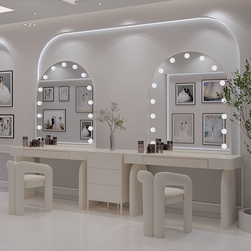 โต๊ะเครื่องแป้งพร้อมโคมไฟ ช่าง - Beauty And Makeup Studio บทวิจารณ์และราคา