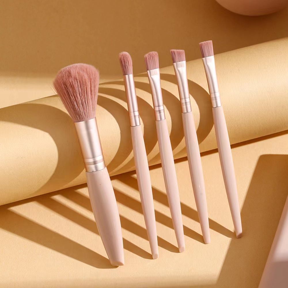 ชุดแปรงเครื่องสําอาง 5 ชิ้นพร้ - Beauty Makeup Background บทวิจารณ์และราคา