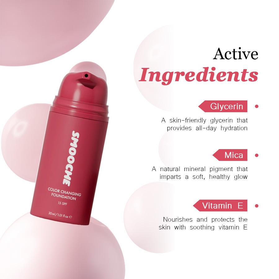 Smooche Adaptive Shade Foundat - Beauty Makeup Cream บทวิจารณ์และราคา