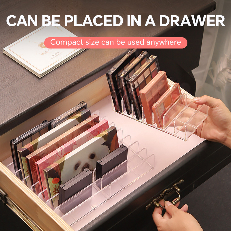 7 กริดอะคริลิคตารางชั้นวางเครื - Beauty Makeup Case บทวิจารณ์และราคา