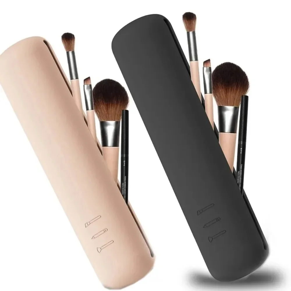 Travel แปรงแต่งหน้าซิลิโคนแปรง - Beauty Makeup Case บทวิจารณ์และราคา