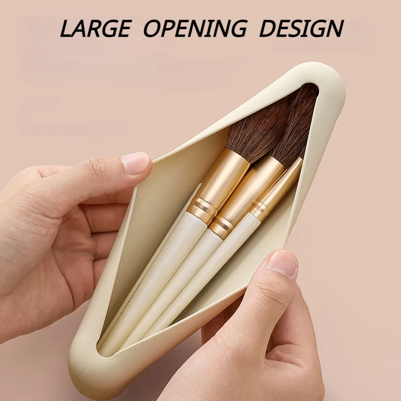 Travel แปรงแต่งหน้าซิลิโคนแปรง - Beauty Makeup Case บทวิจารณ์และราคา