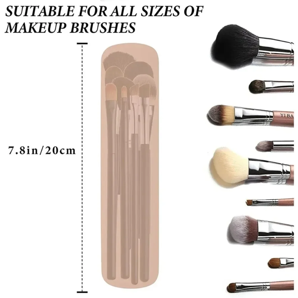 Travel แปรงแต่งหน้าซิลิโคนแปรง - Beauty Makeup Case บทวิจารณ์และราคา