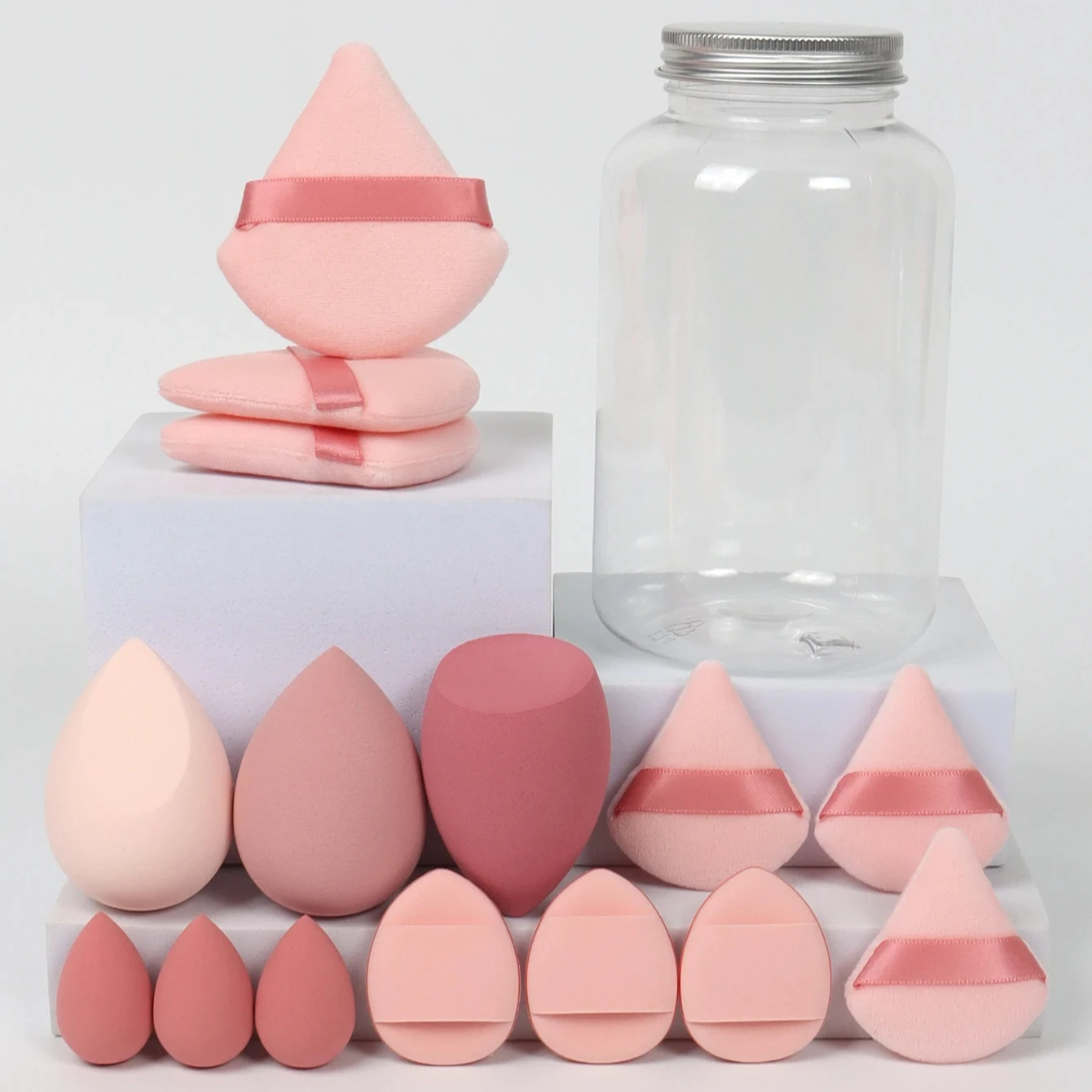 12/15 ชิ้นฟองน้ำแต่งหน้า ฟองน้ - Beauty Makeup Blender บทวิจารณ์และราคา